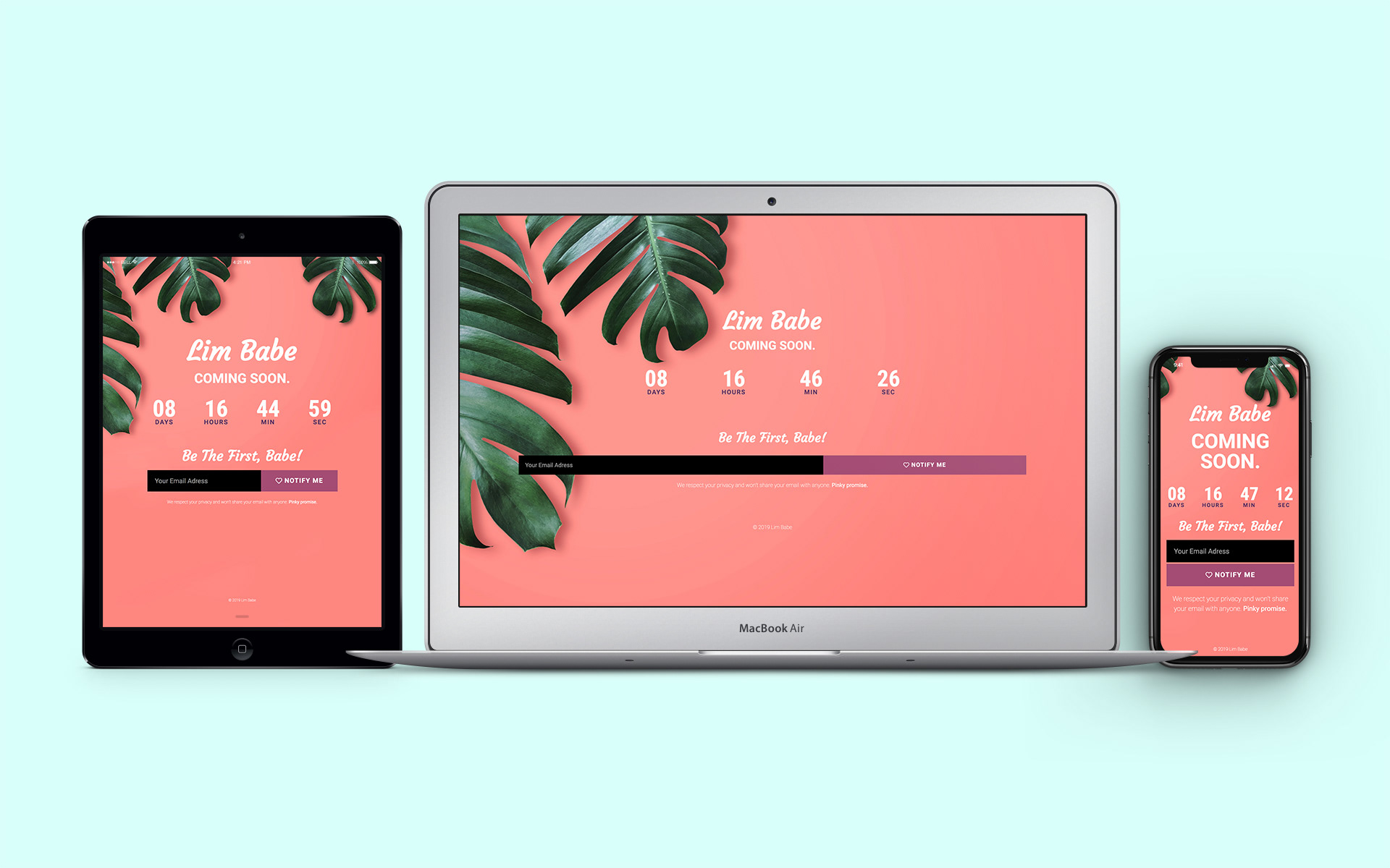 LIM Babe Coming Soon Page
