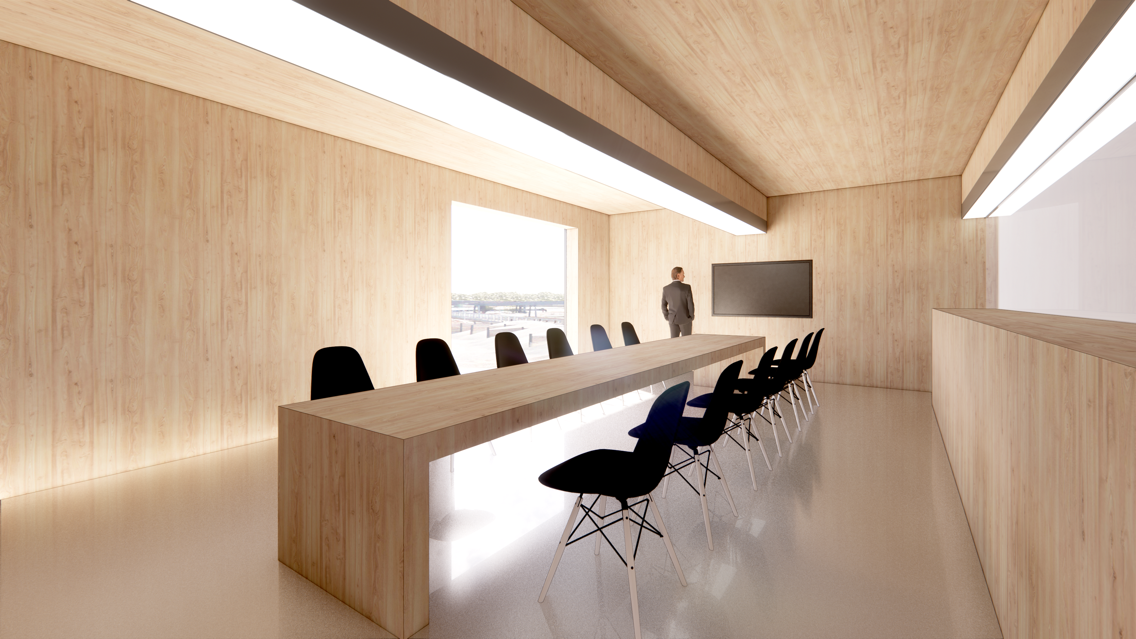 Interior meeting room
