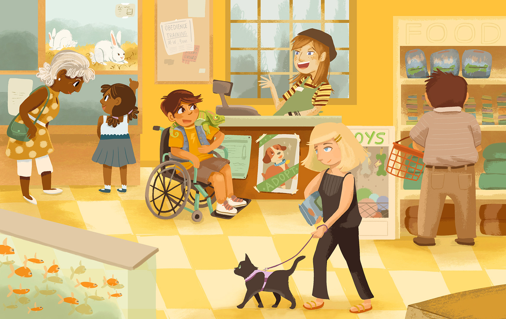 Inside the Pet Shop