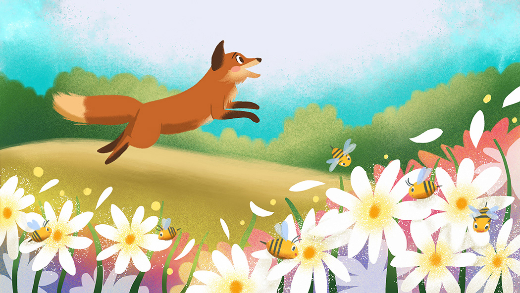 Fox in Spring