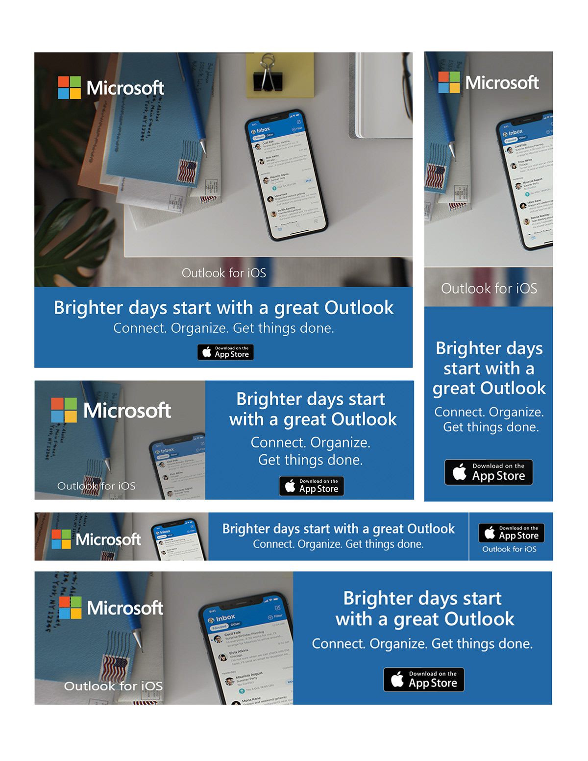 Jana Walker Design - Microsoft Banner Ads