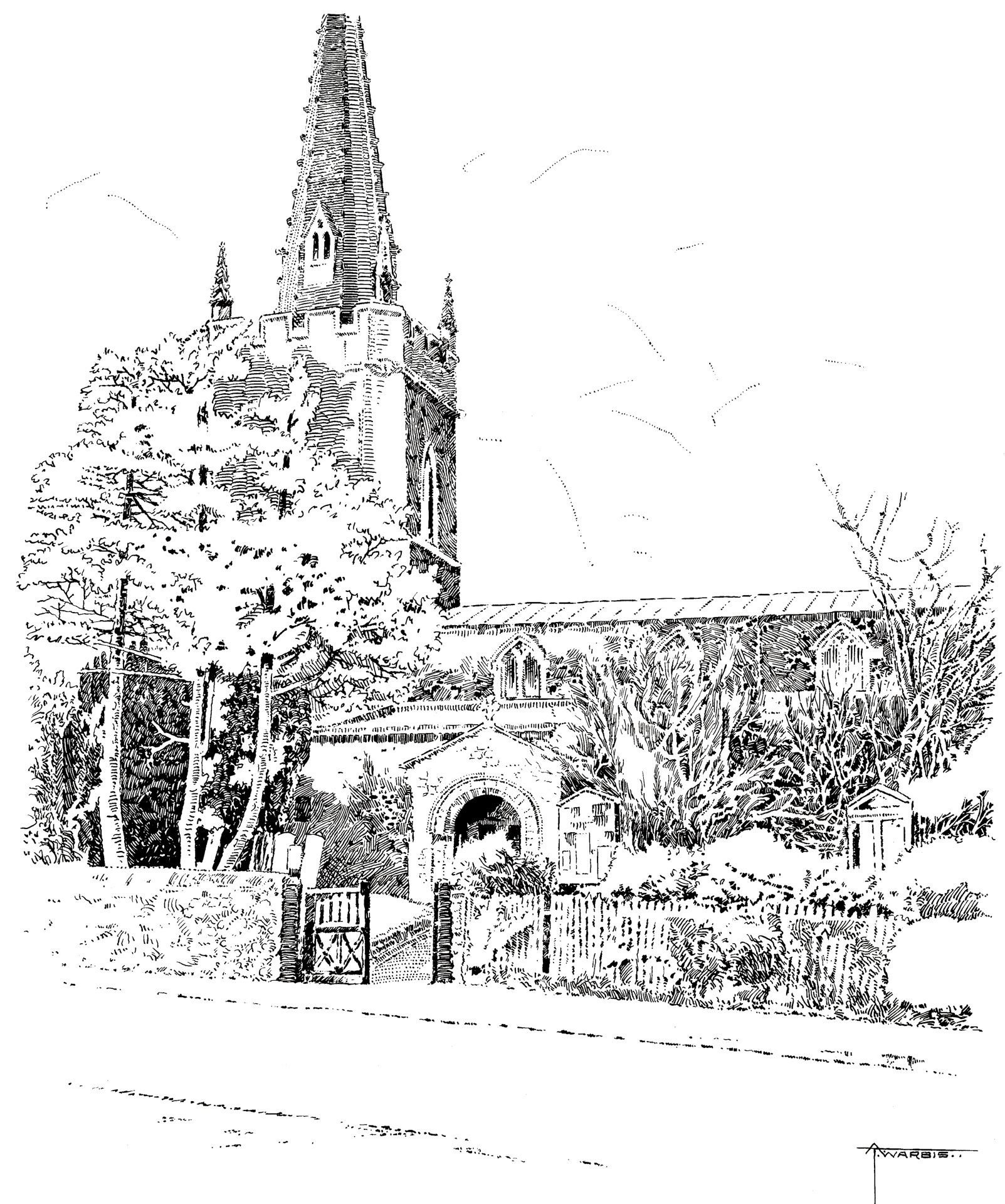 The Church of St. Peter at Redmile.