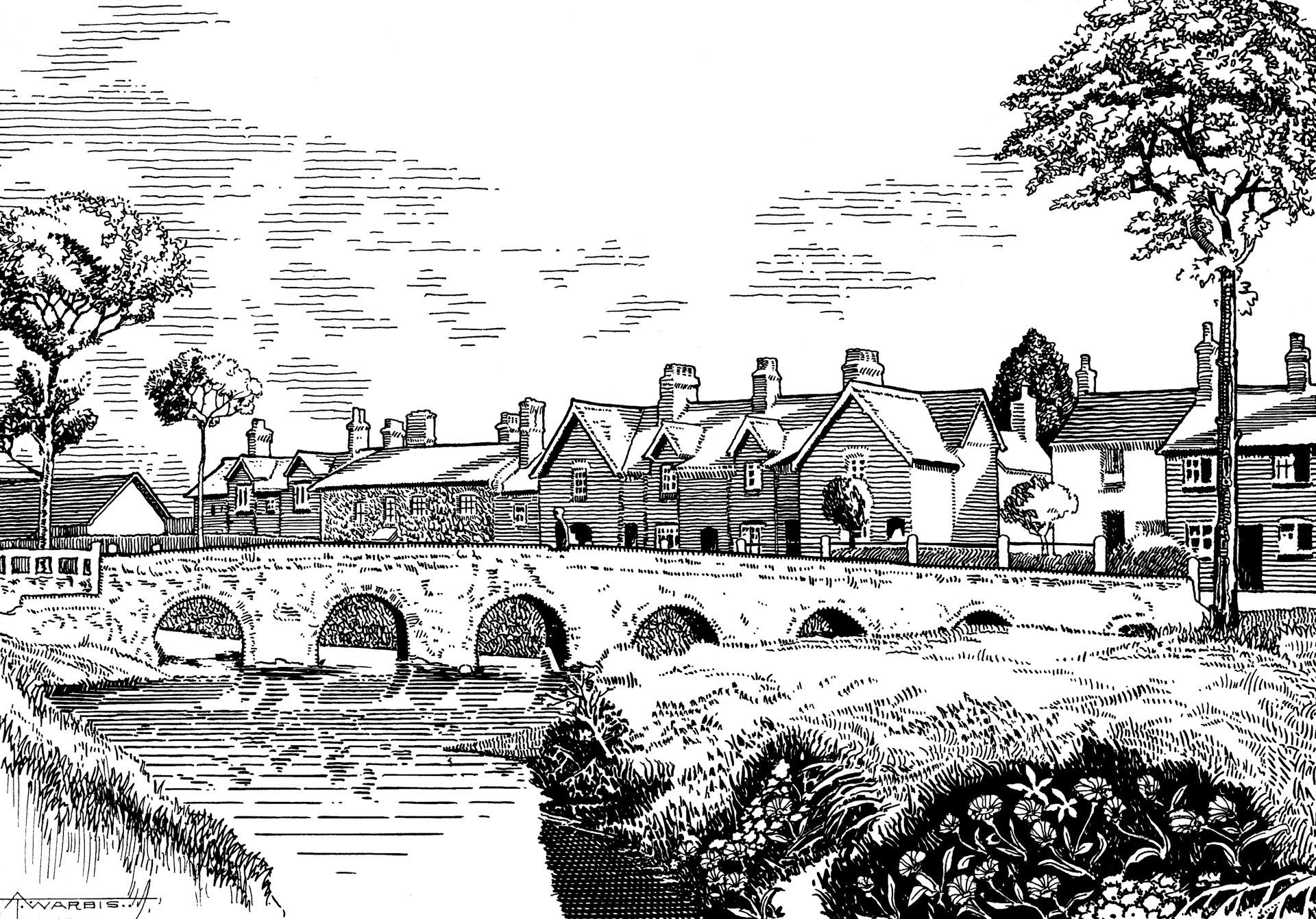 Bridge over the Stream at Rearsby