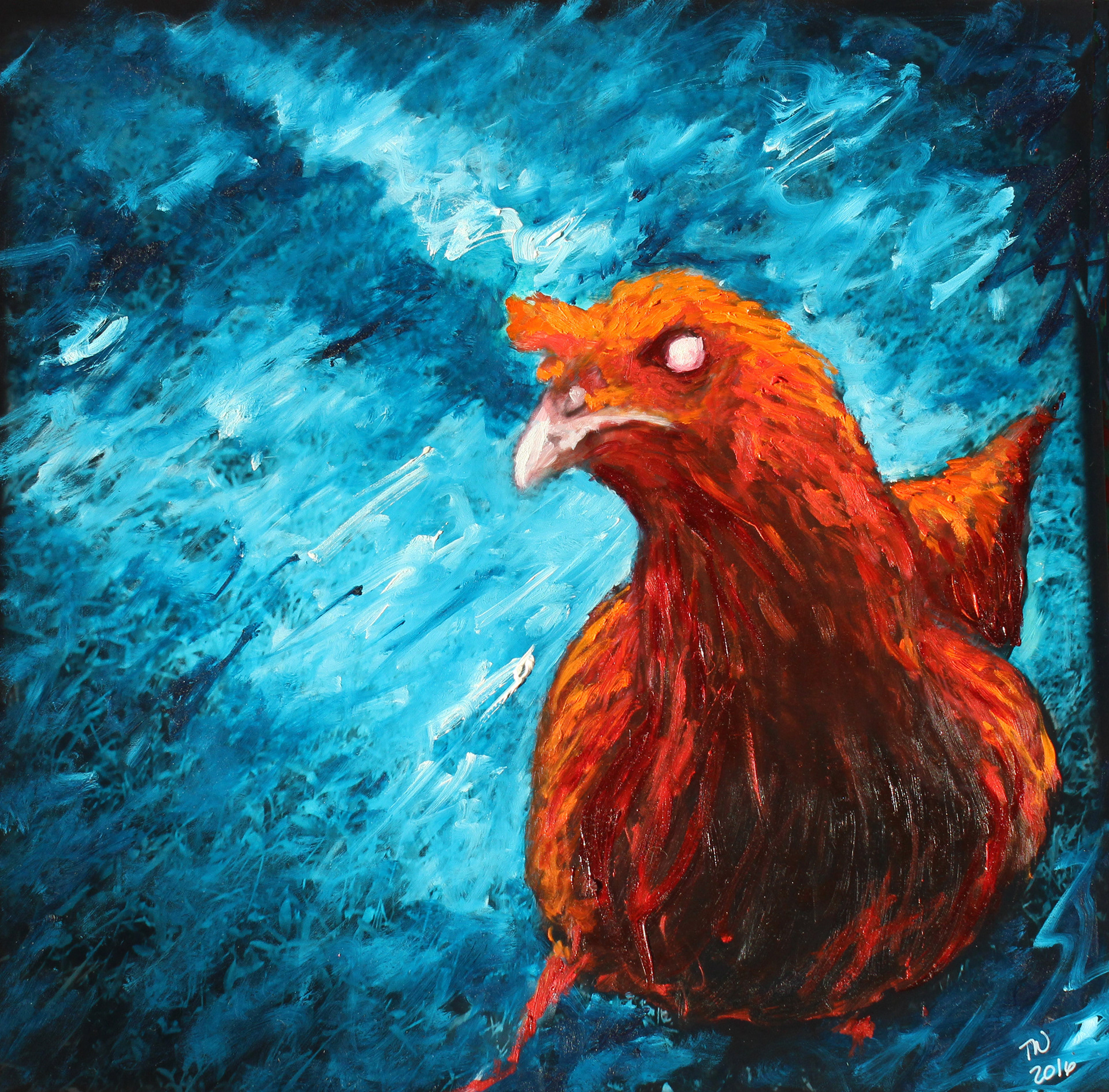 "Zombie Chicken #1"