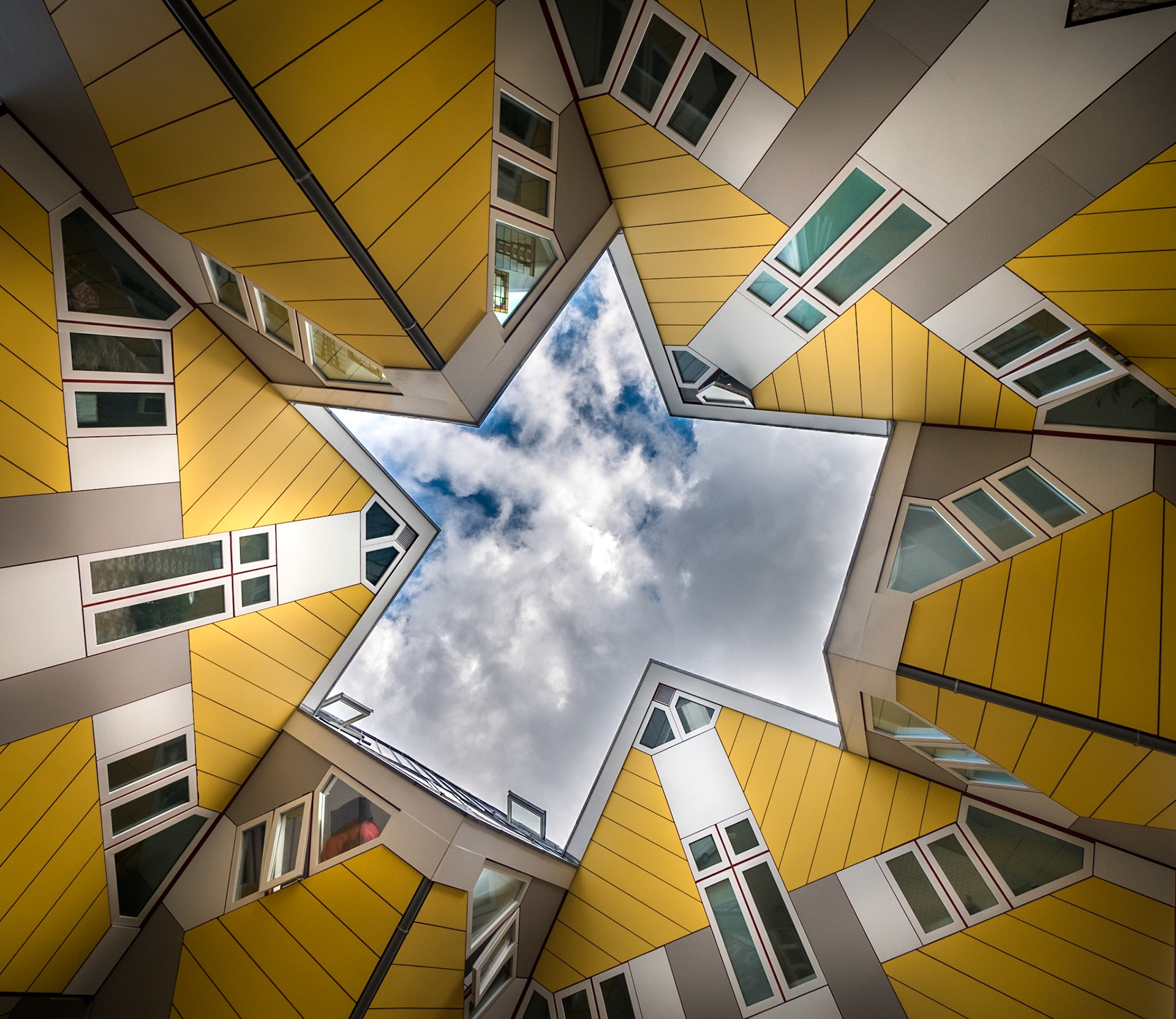 Kubushäuser in Rotterdam