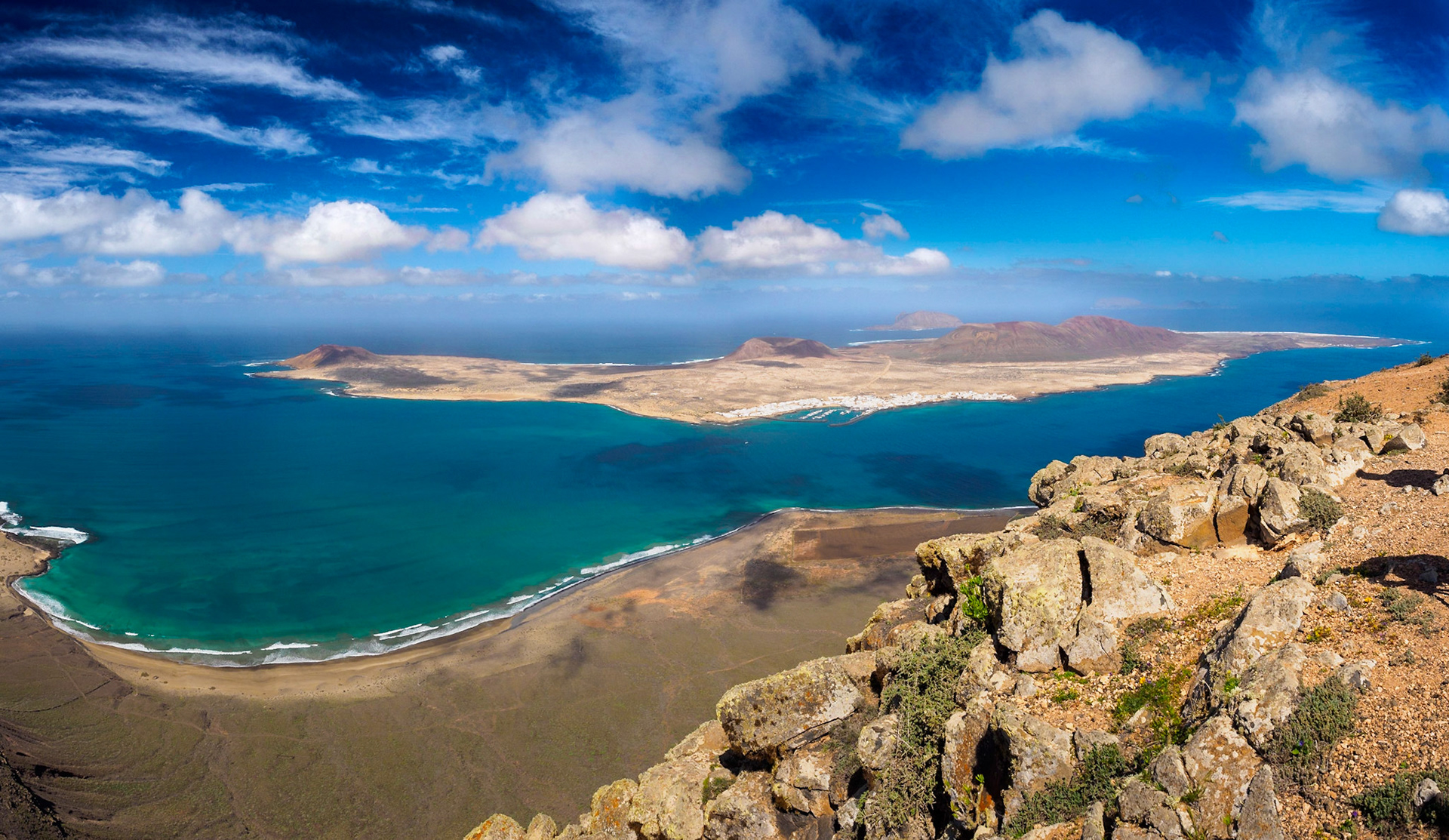 Blick auf La Graciosa
