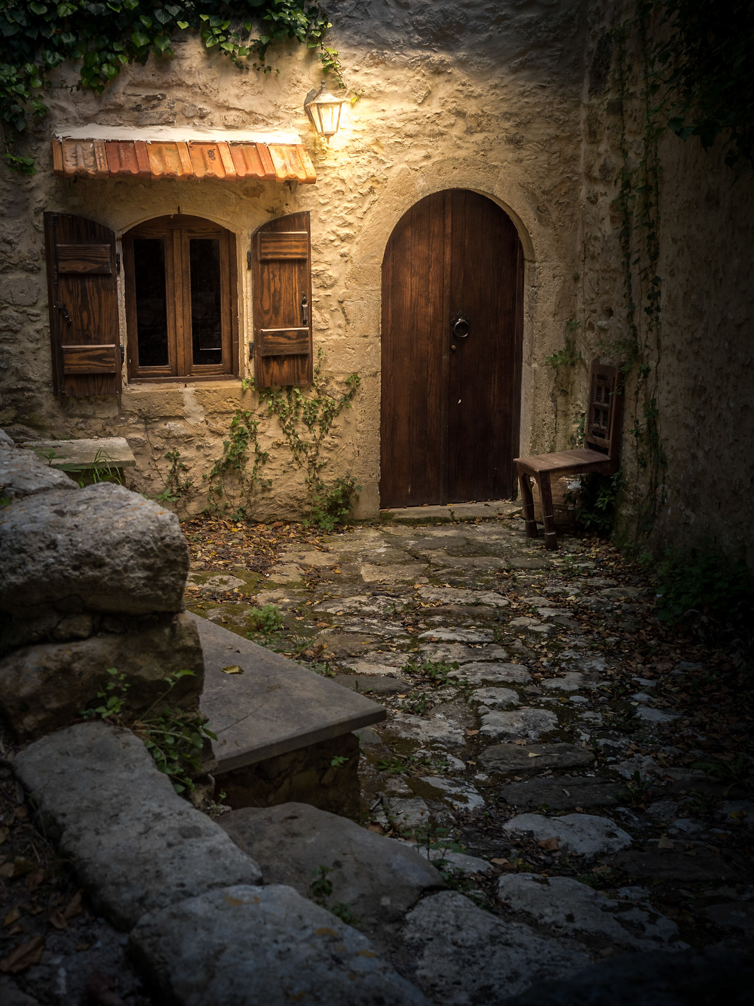 Verlassenes Haus im Mühlental