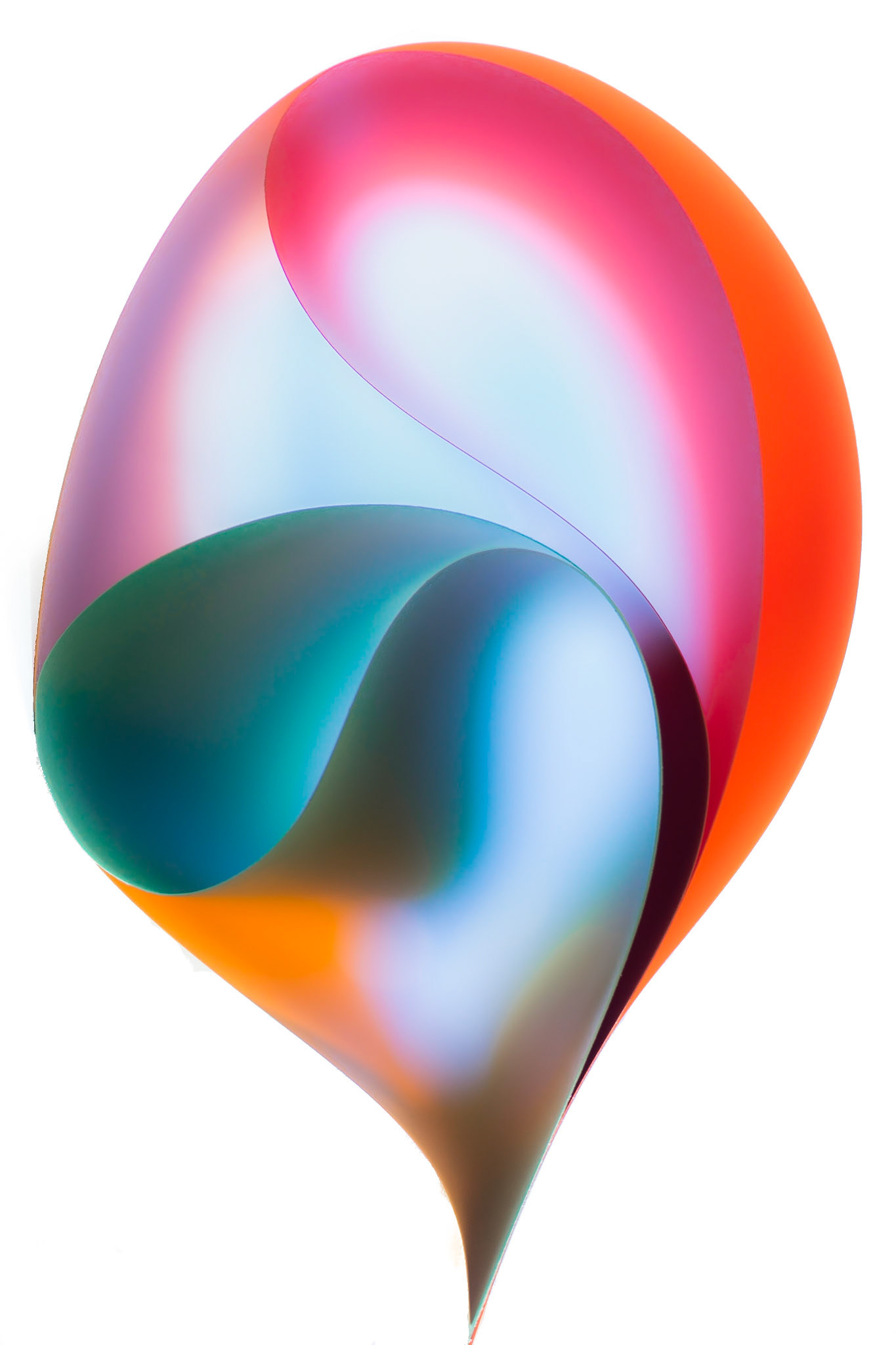 Papierkunst - dies sind gefaltete, bunte Papierblätter