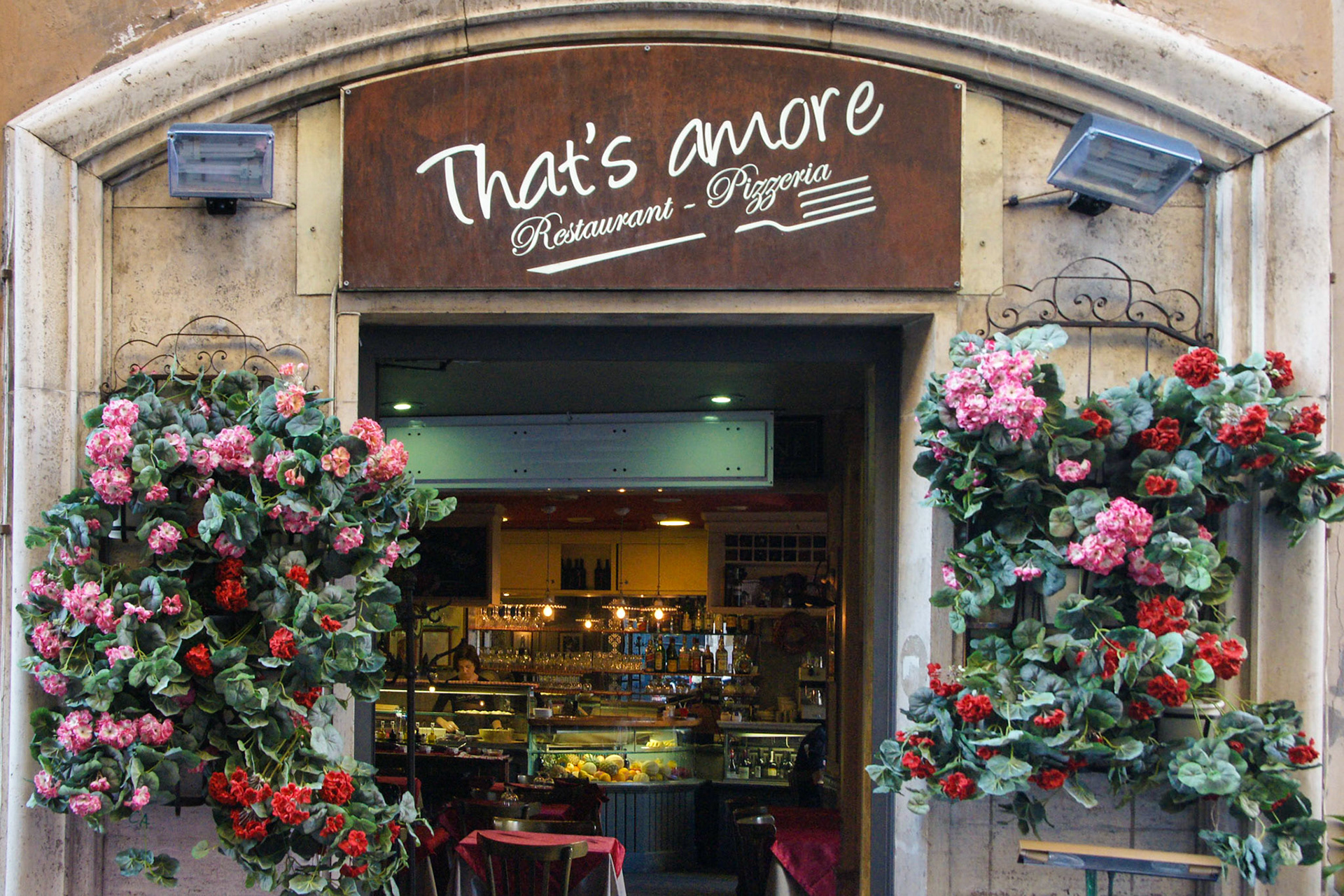 Straßenszene in Rom