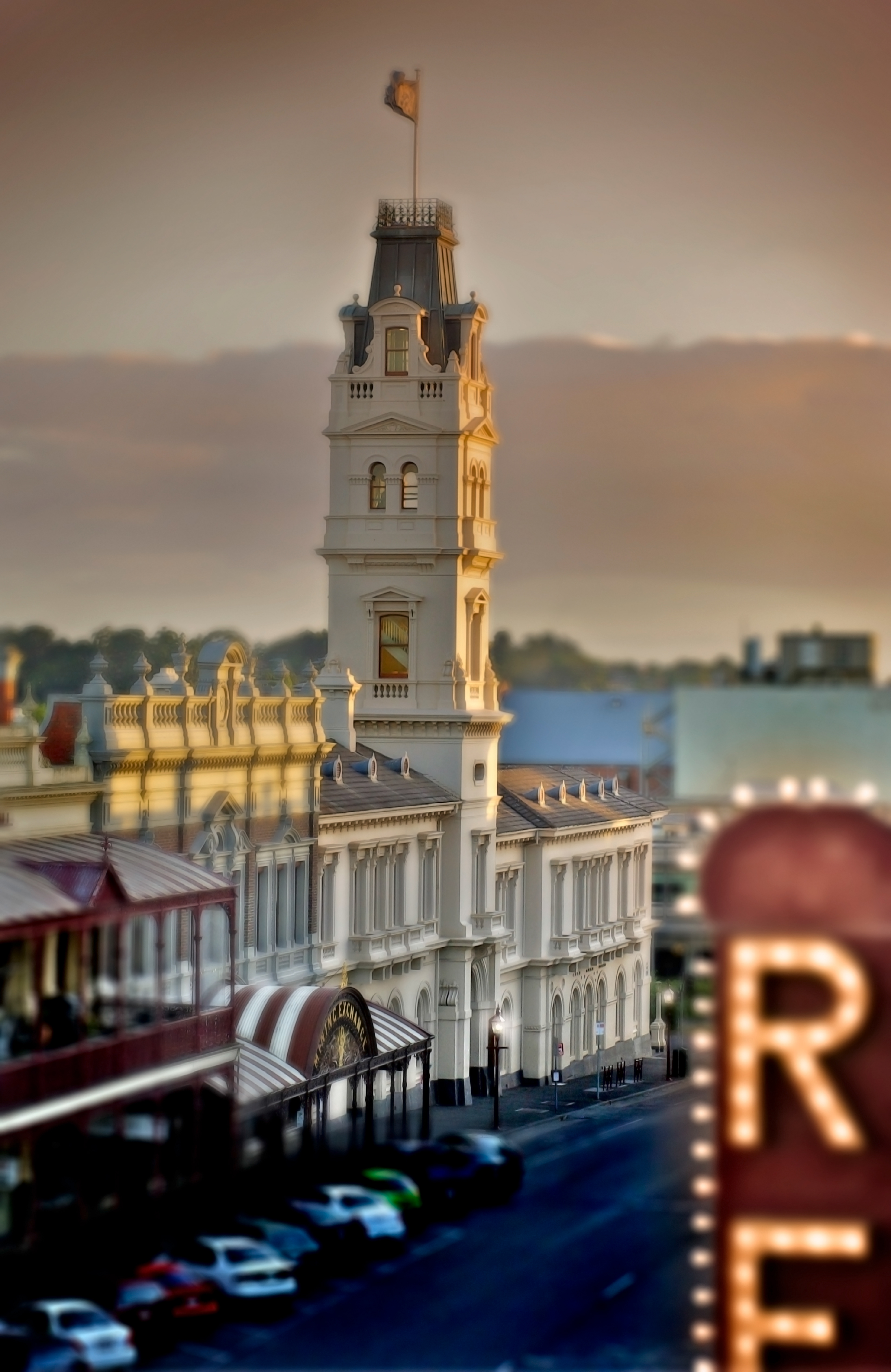 The Old Post Office, from the top of the Regent Theatre.