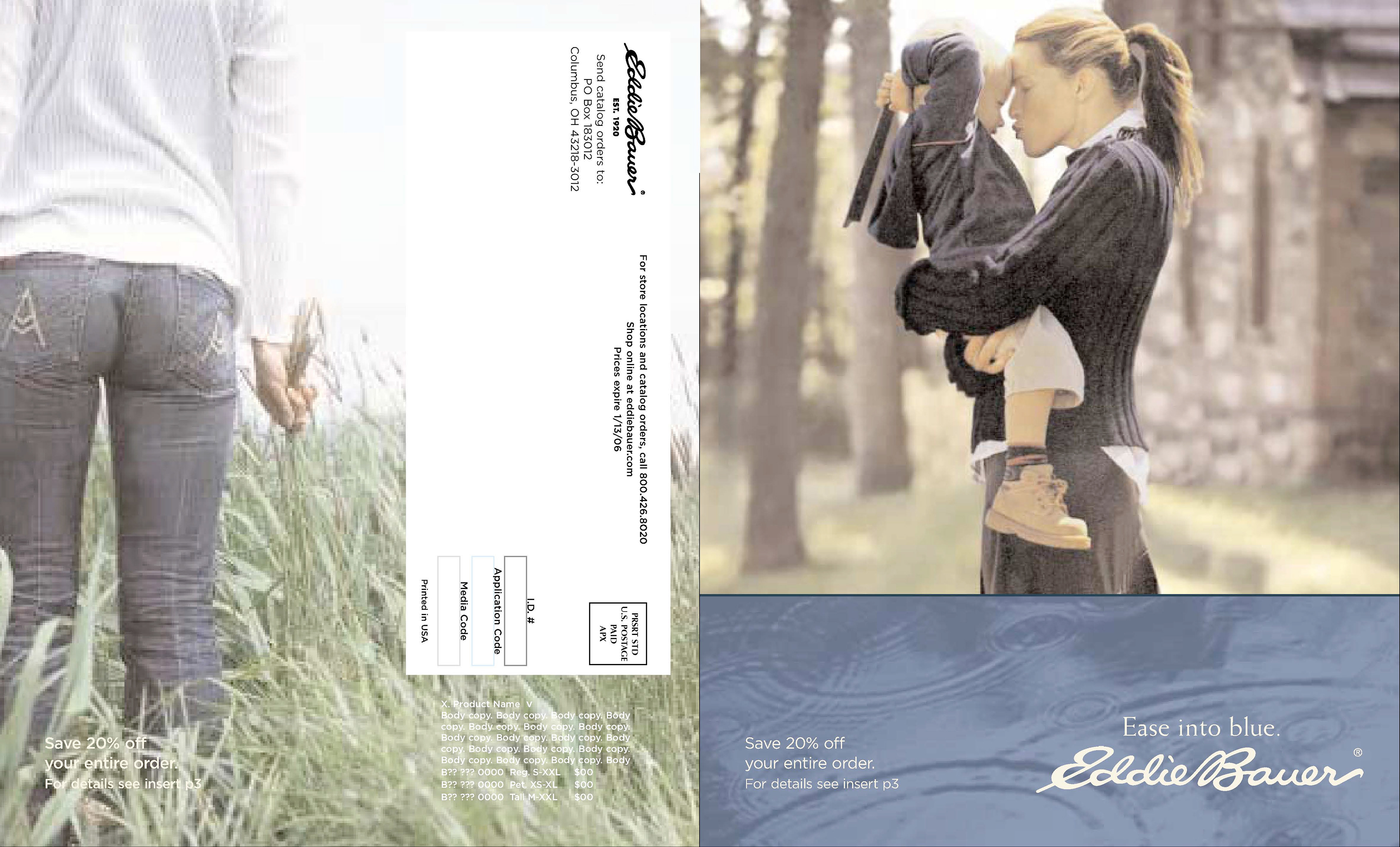 James McLallen Eddie Bauer Catalog