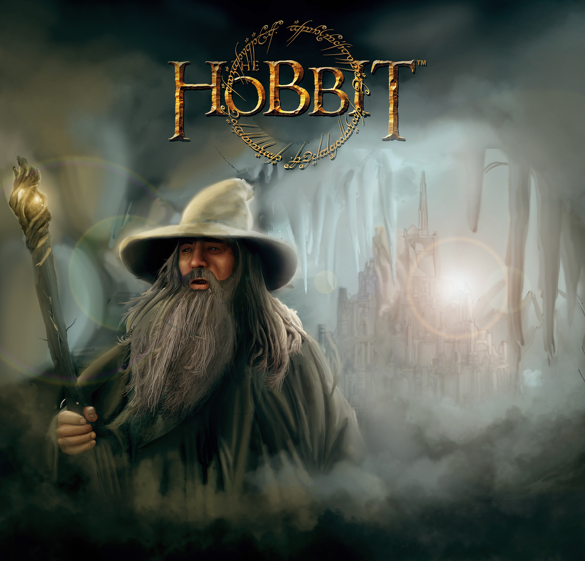 gandalf the hobbit poster