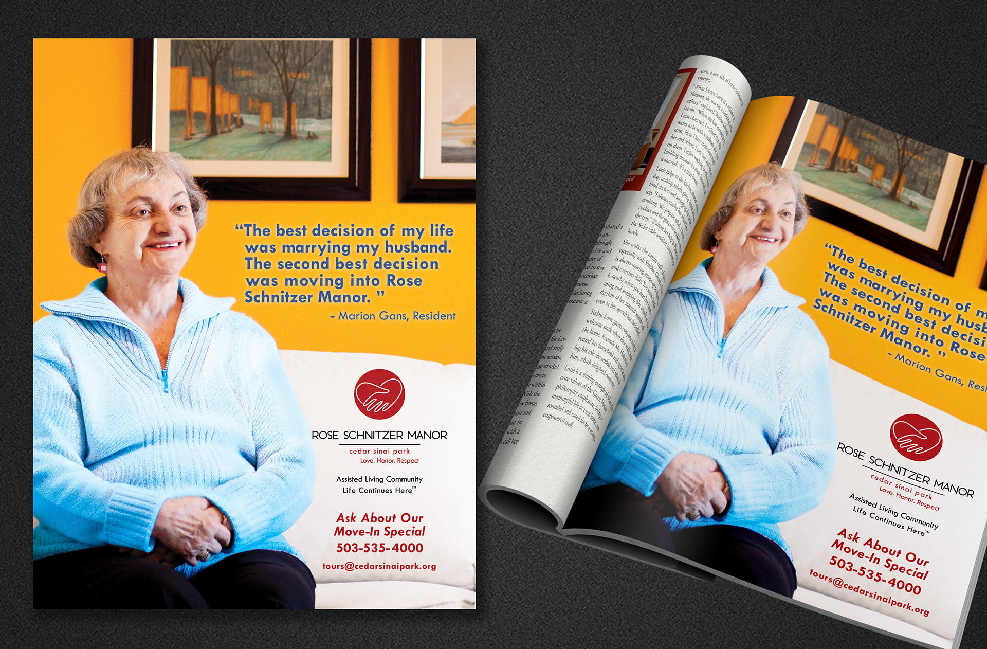 "Best Decision" Advertisement - Photography and Layout
