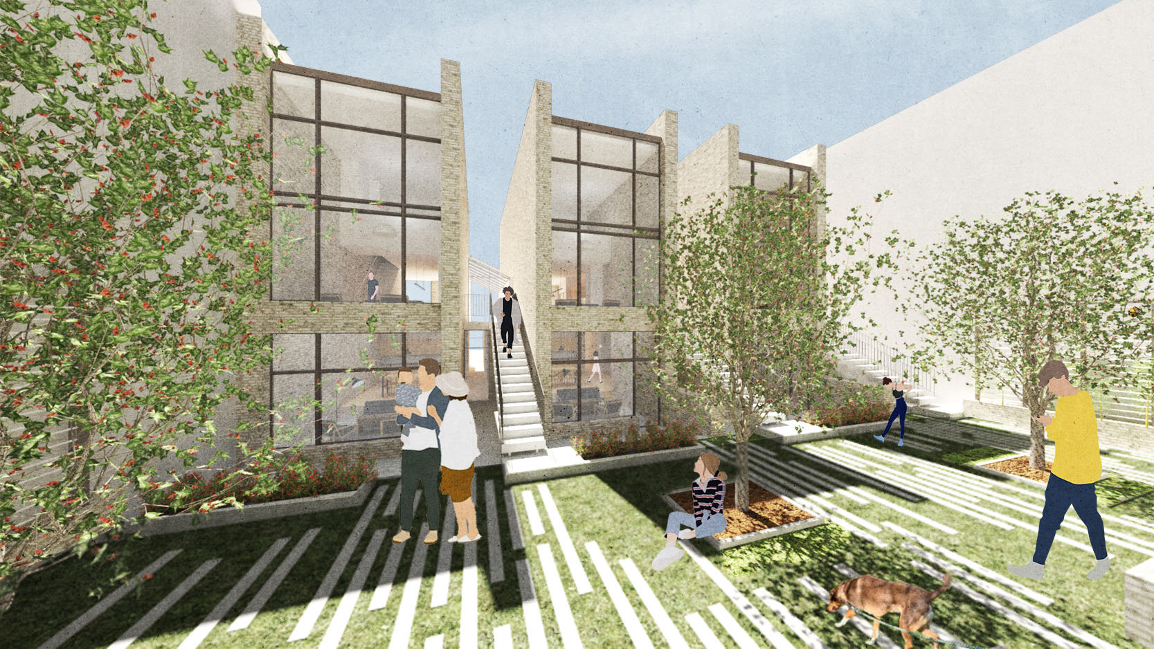 Exterior Courtyard