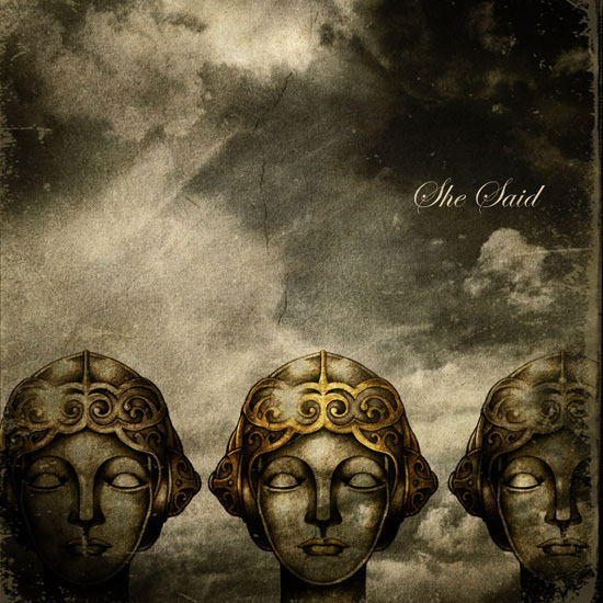 'She Said'. Album Insert Artwork. Client: Eldebrock