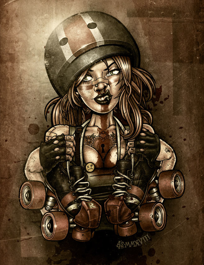 'Derby Doll - No Balls Required'