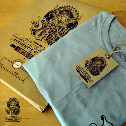 Smoking Gun branding - garment design & print