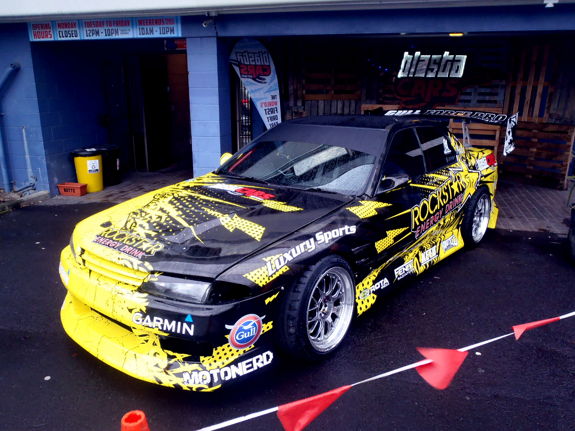 Ra Graphics Joe Kukutai Drift Car Wrap Design