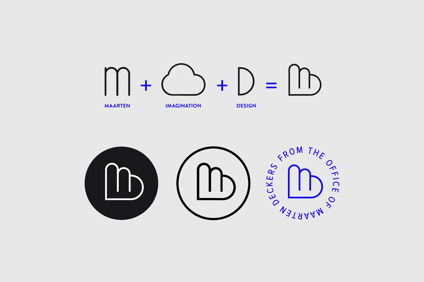 Logo Grafisch ontwerper Maarten Deckers