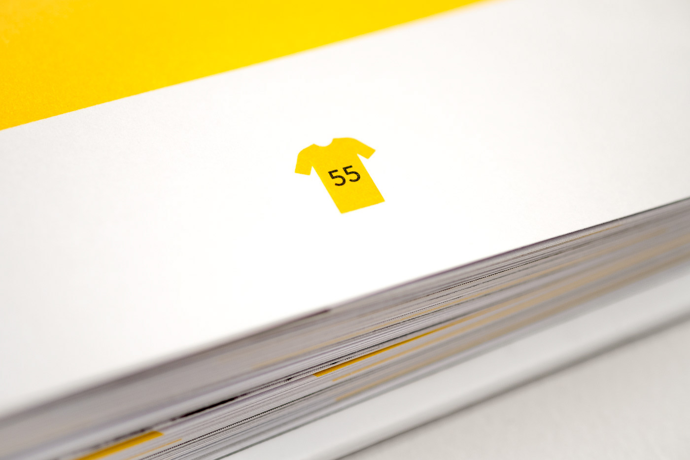 Page numbering detail Parijs in het geel