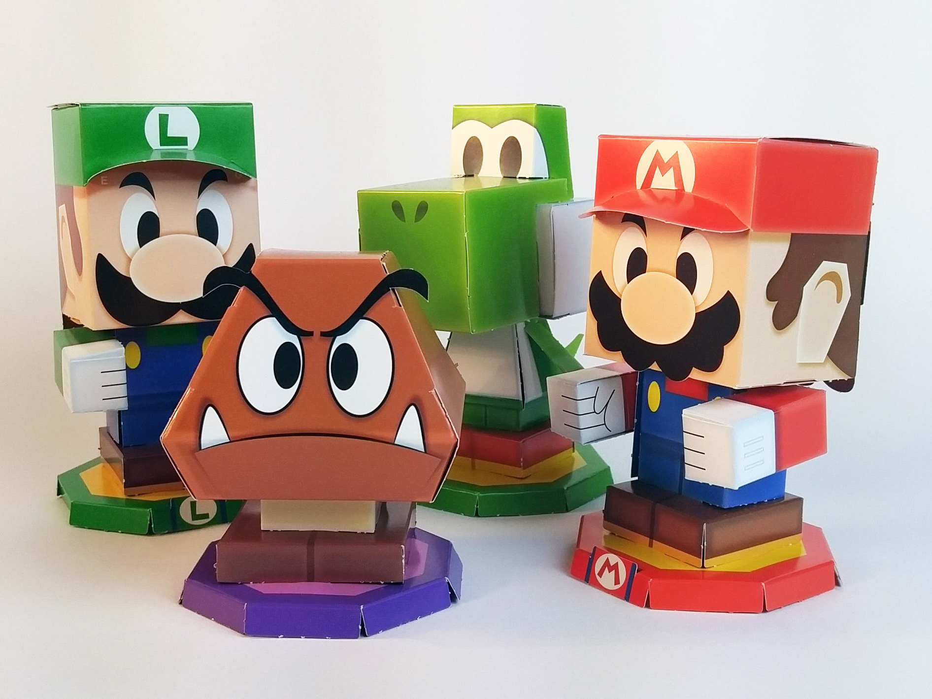 Matt Hawkins - Mario & Luigi Paper Jam Papercraft Premium