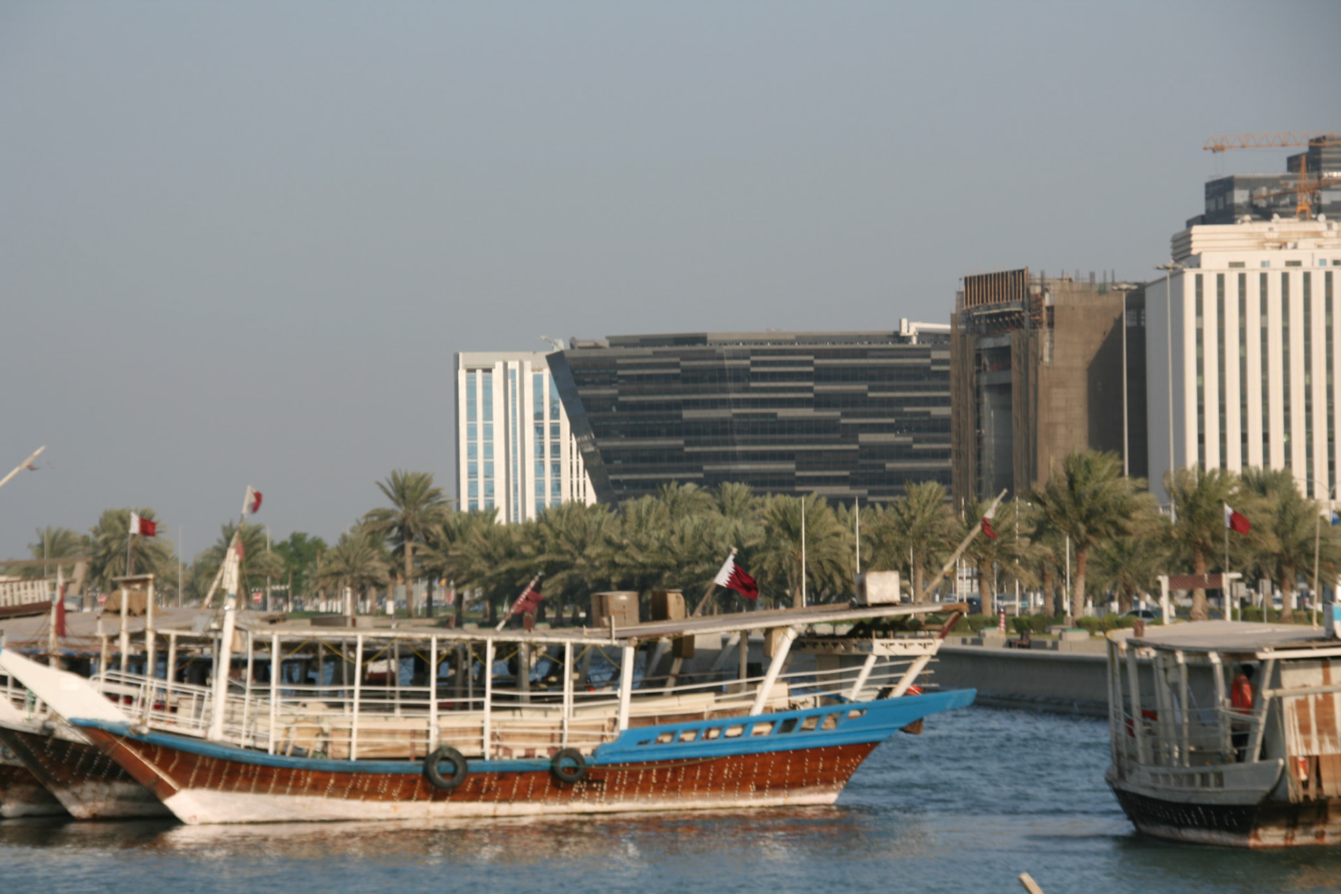 Along the water front of Persian Gulf