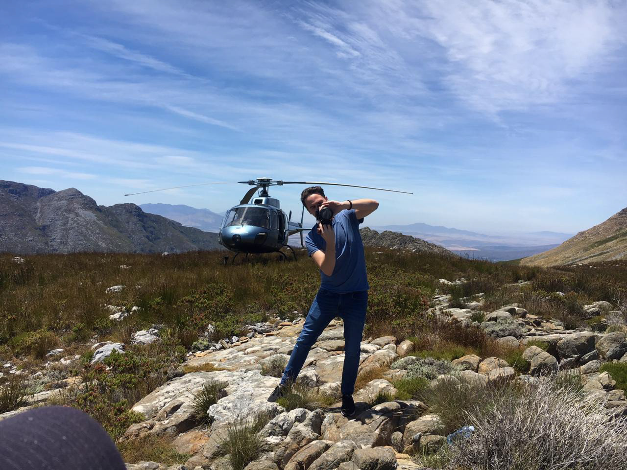 Silvercross Helicopter Shoot