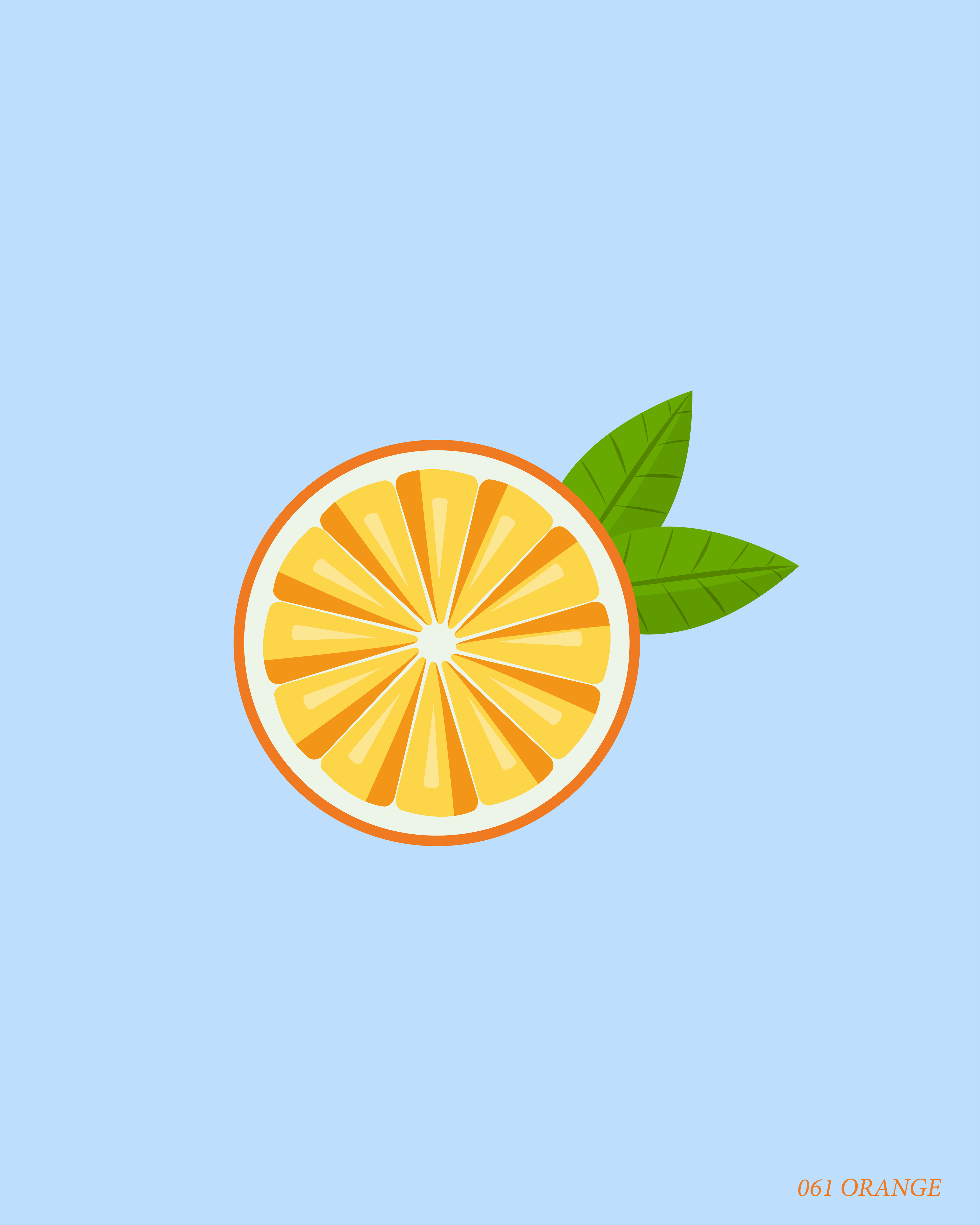 orange illustration by jaymoondesign (jay moon)