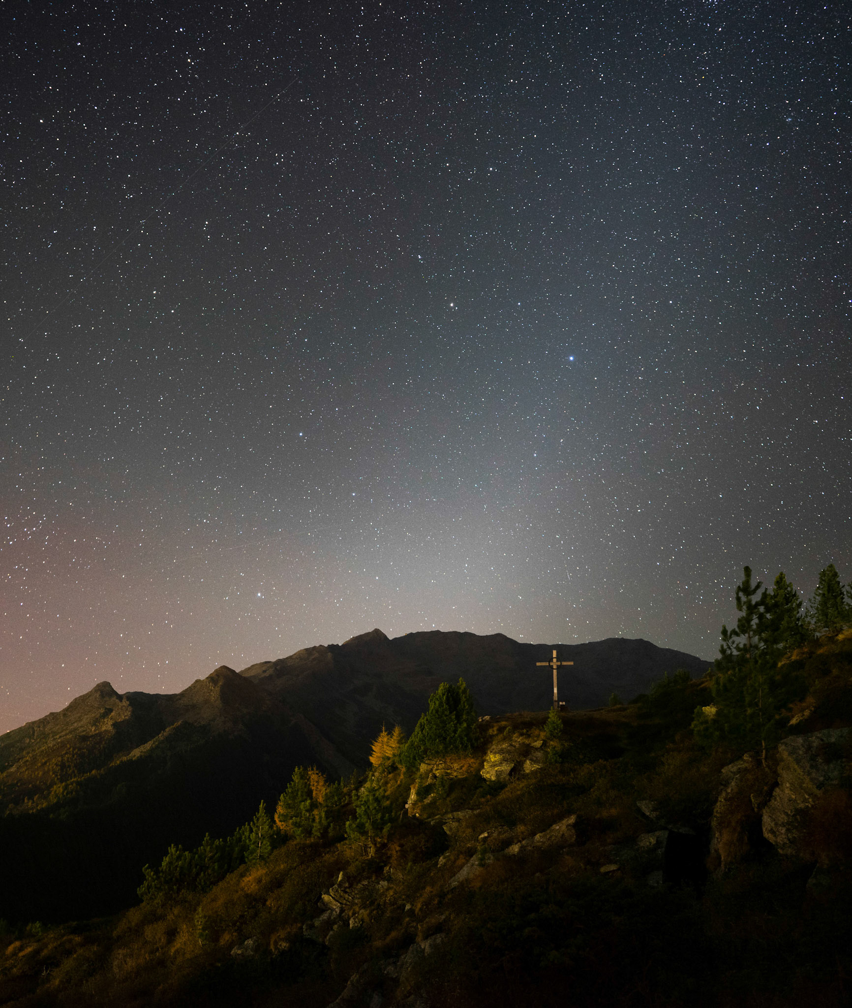 Zodiaklicht in Tirol