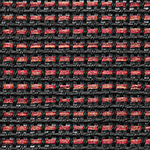 Blck-Red Grillcloth