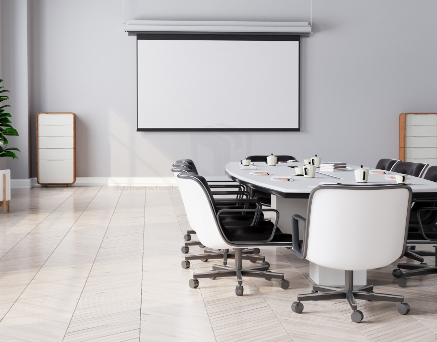 DNY3D Portfolio - Open office space with meeting table