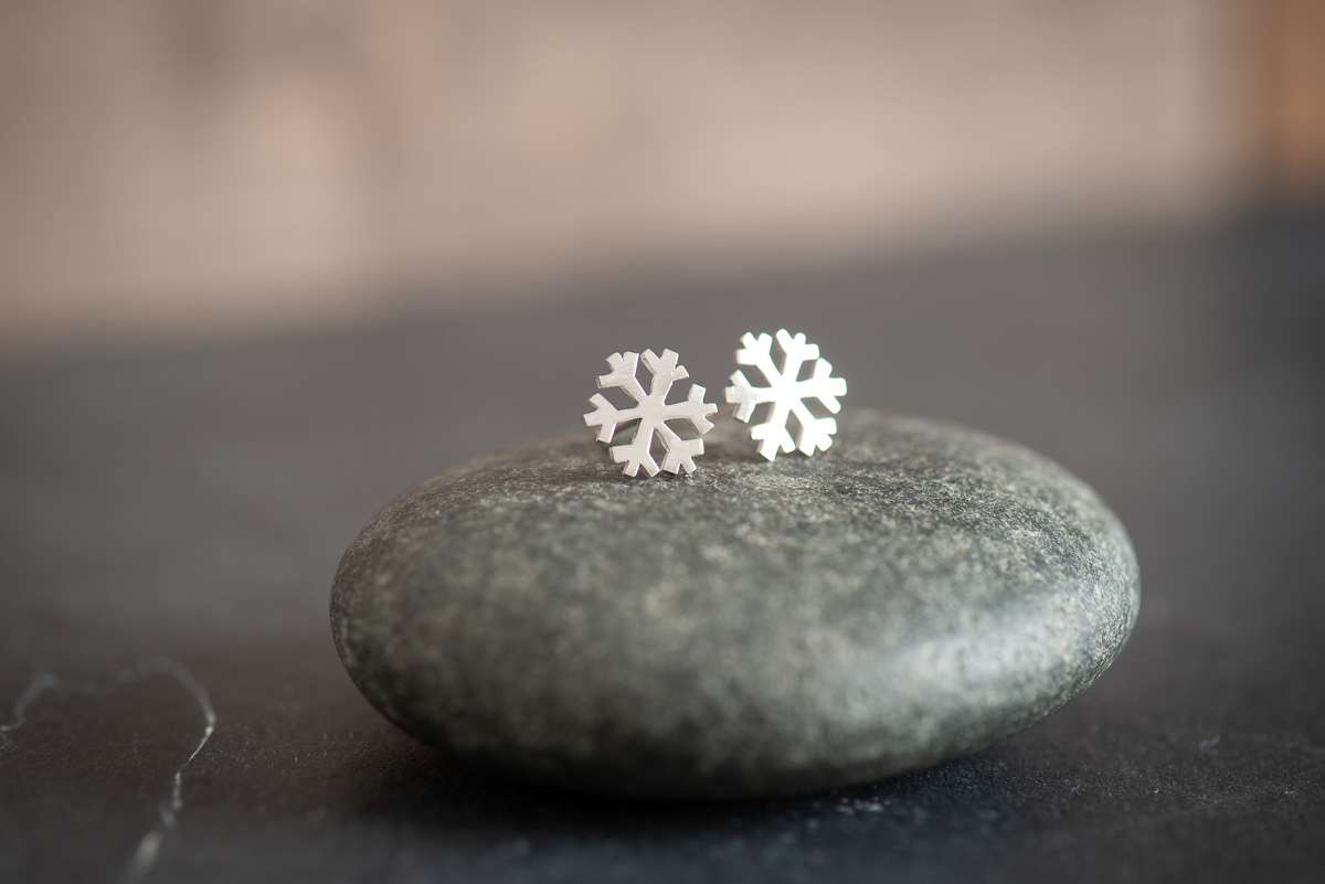 Snowflake Studs SOLD