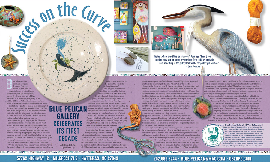 Success on the Curve: Blue Pelican Gallery