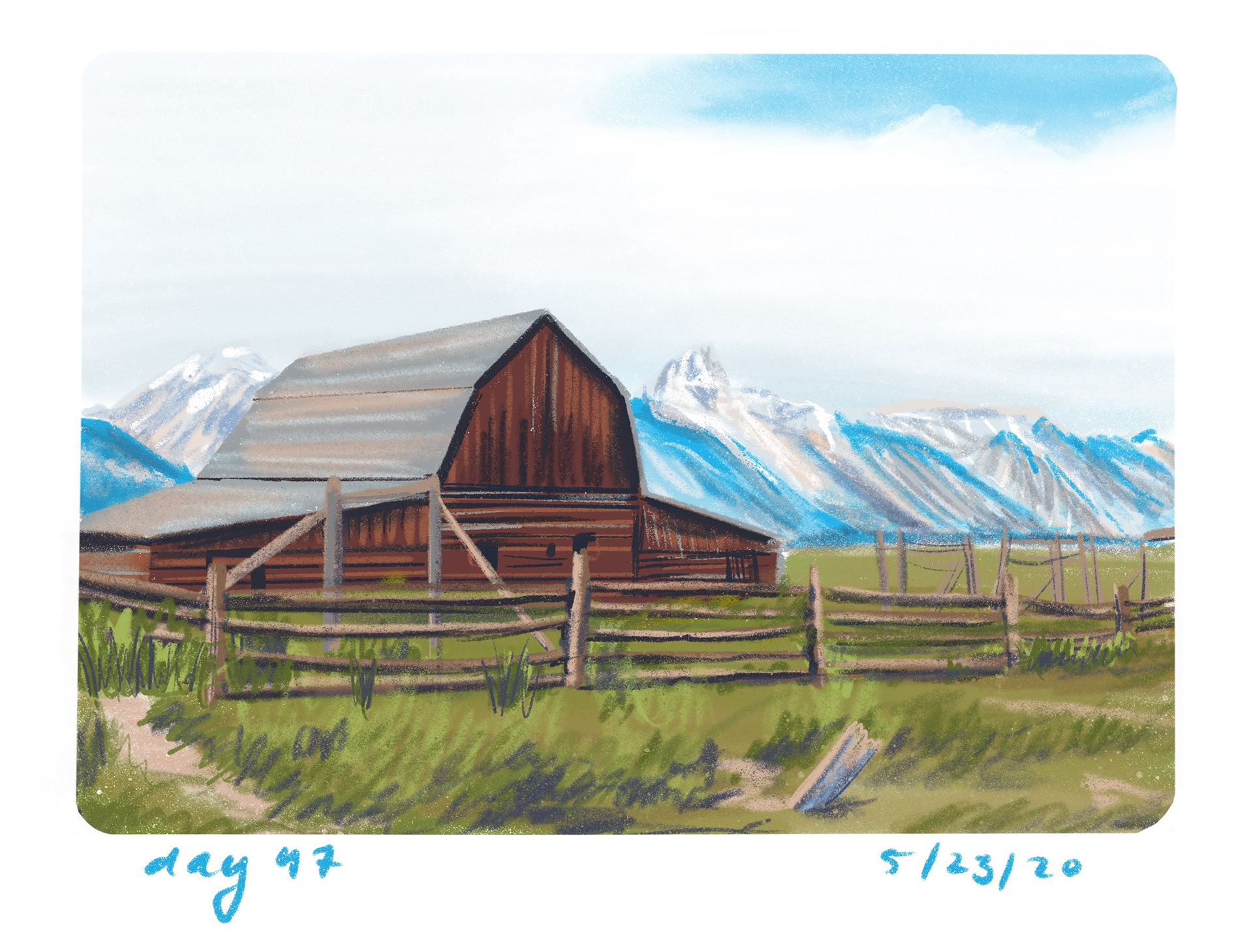 Mormon Row Historic Site, Wyoming
