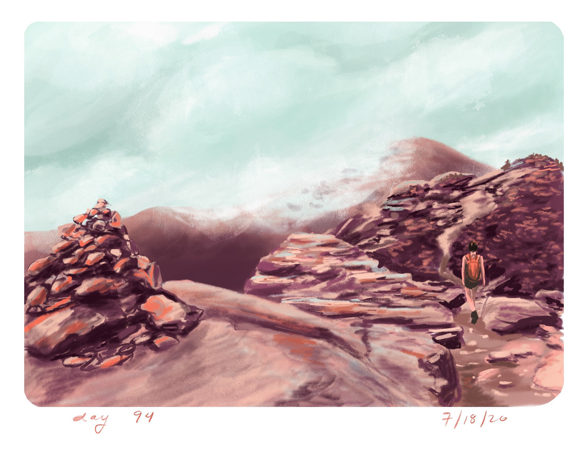 Franconia Ridge, New Hampshire