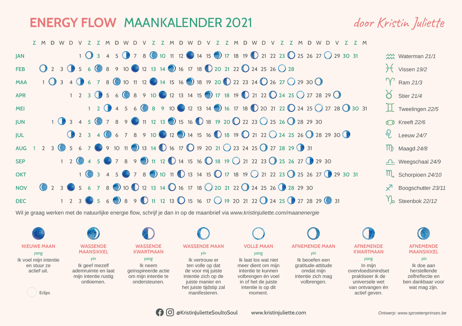 Freebee design voor Kristin Juliette