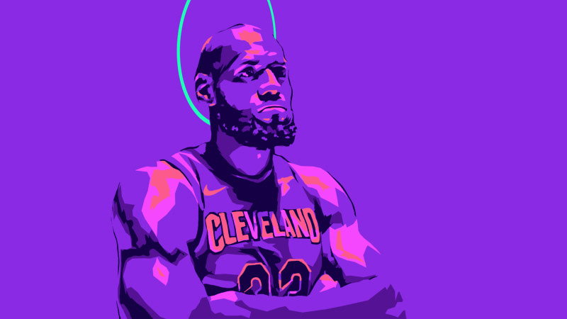 m c - LEBRON ANIMATED ILLUSTRATION