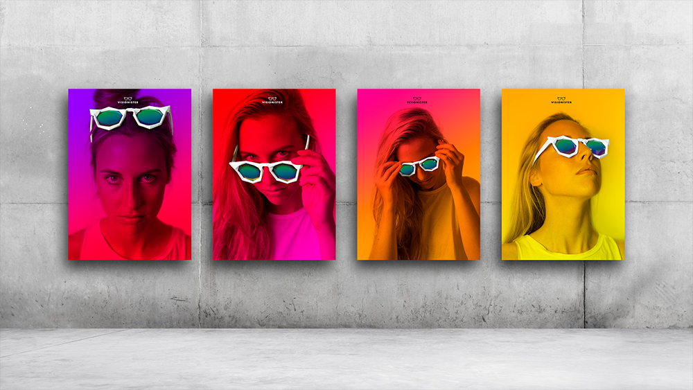 Plakatkampagne: All colors. One frame.