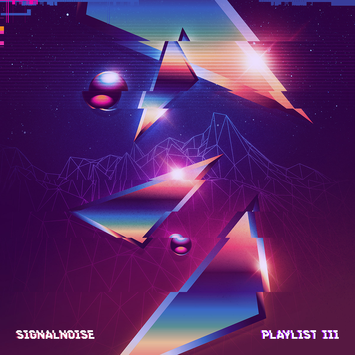 Playlist III by Signalnoise, 1920x1080 Wallpaper r/outrun