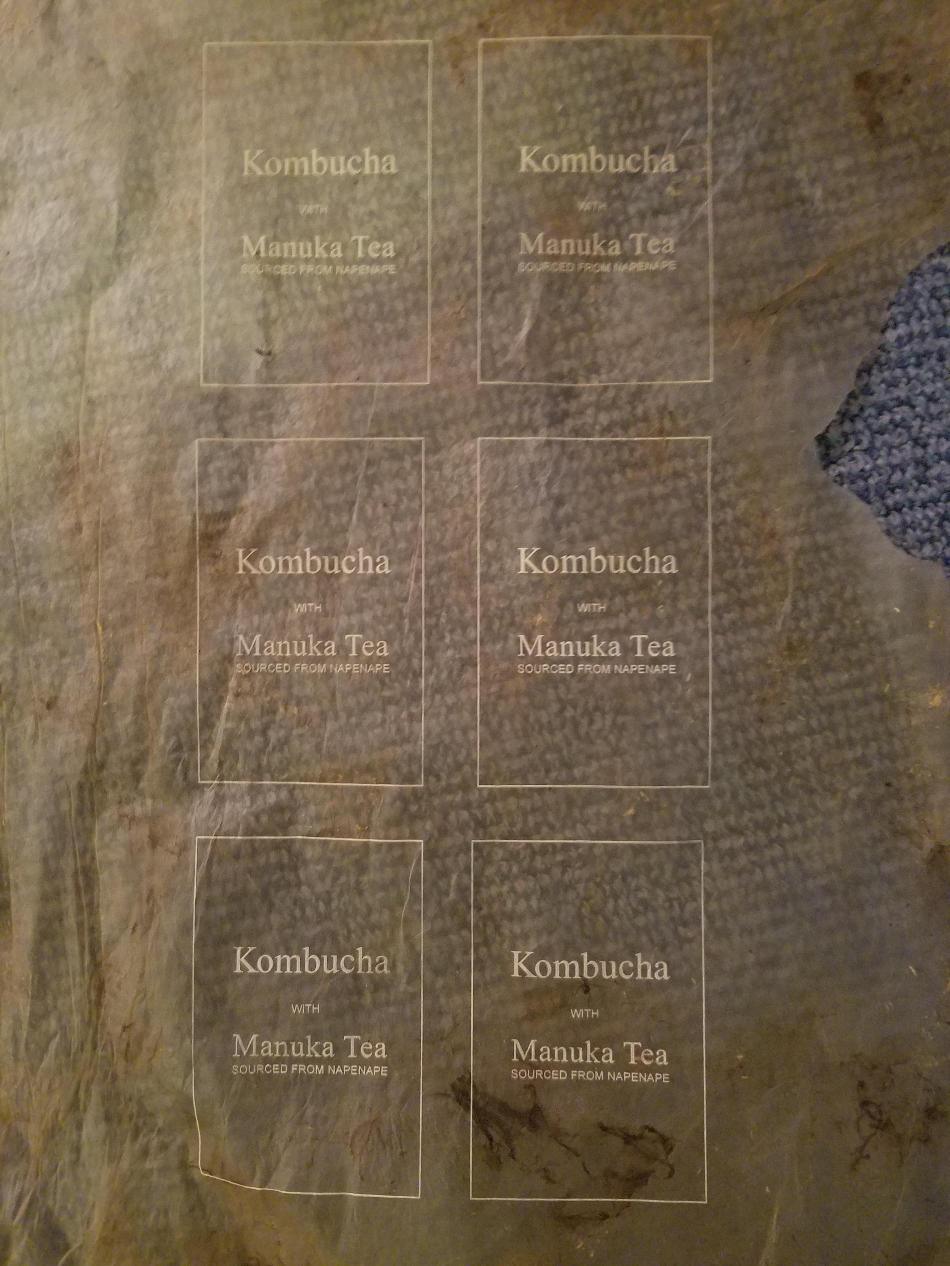 Engraved SCOBY labels.
