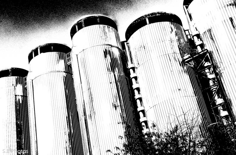 Burton-On-Trent Brewery Towers (study 2)