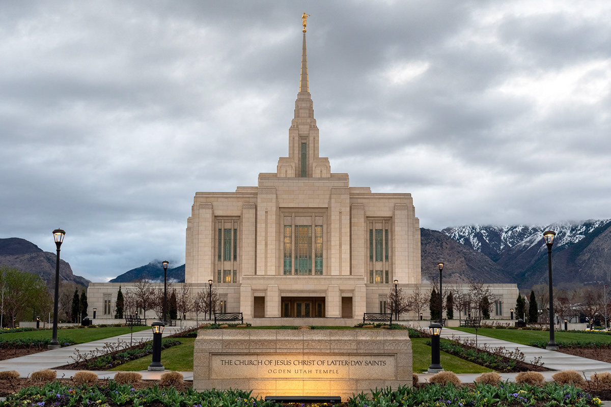 Eternal Elevations - Fine Art Photography - Ogden Utah Temple