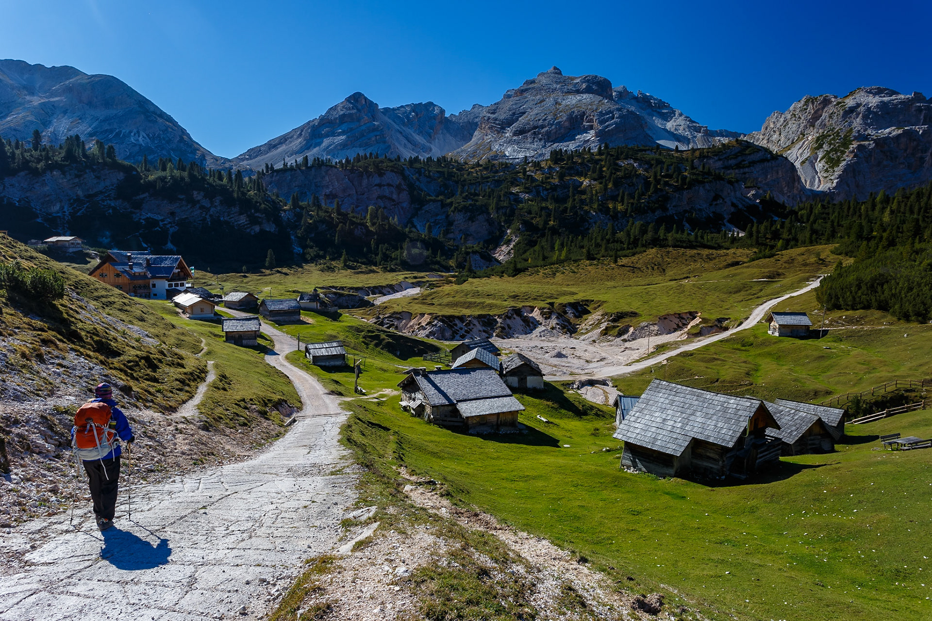 Little Hamlet near Rifugio Fodara Vedla