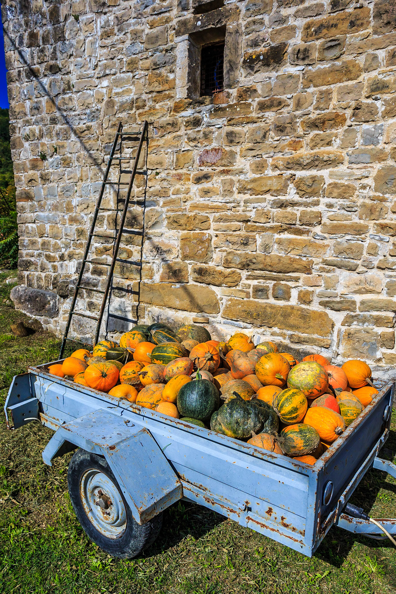 Deserted town of Završje, Croatia