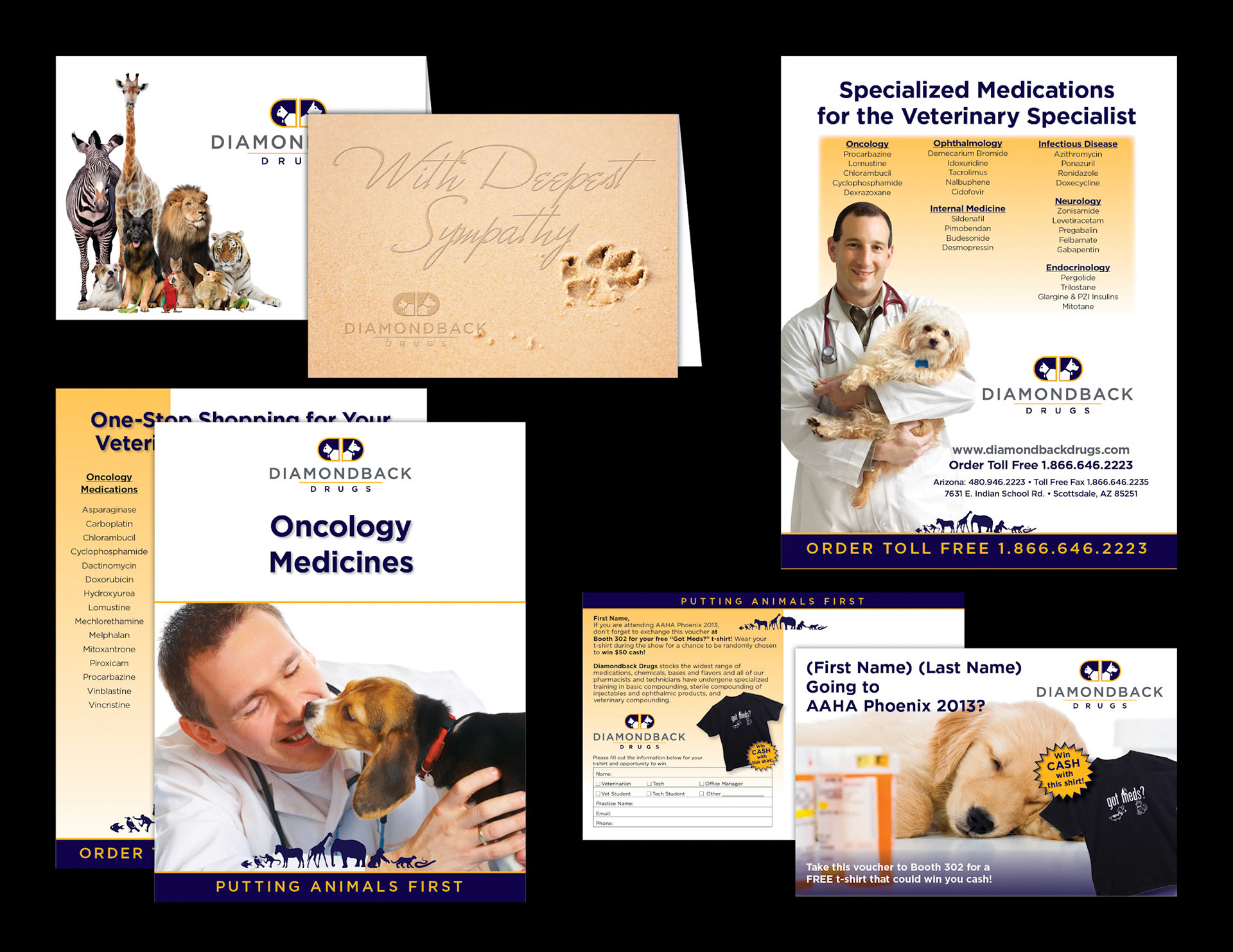 Folded Cards, Flyer,  Ad, and Variable Postcard