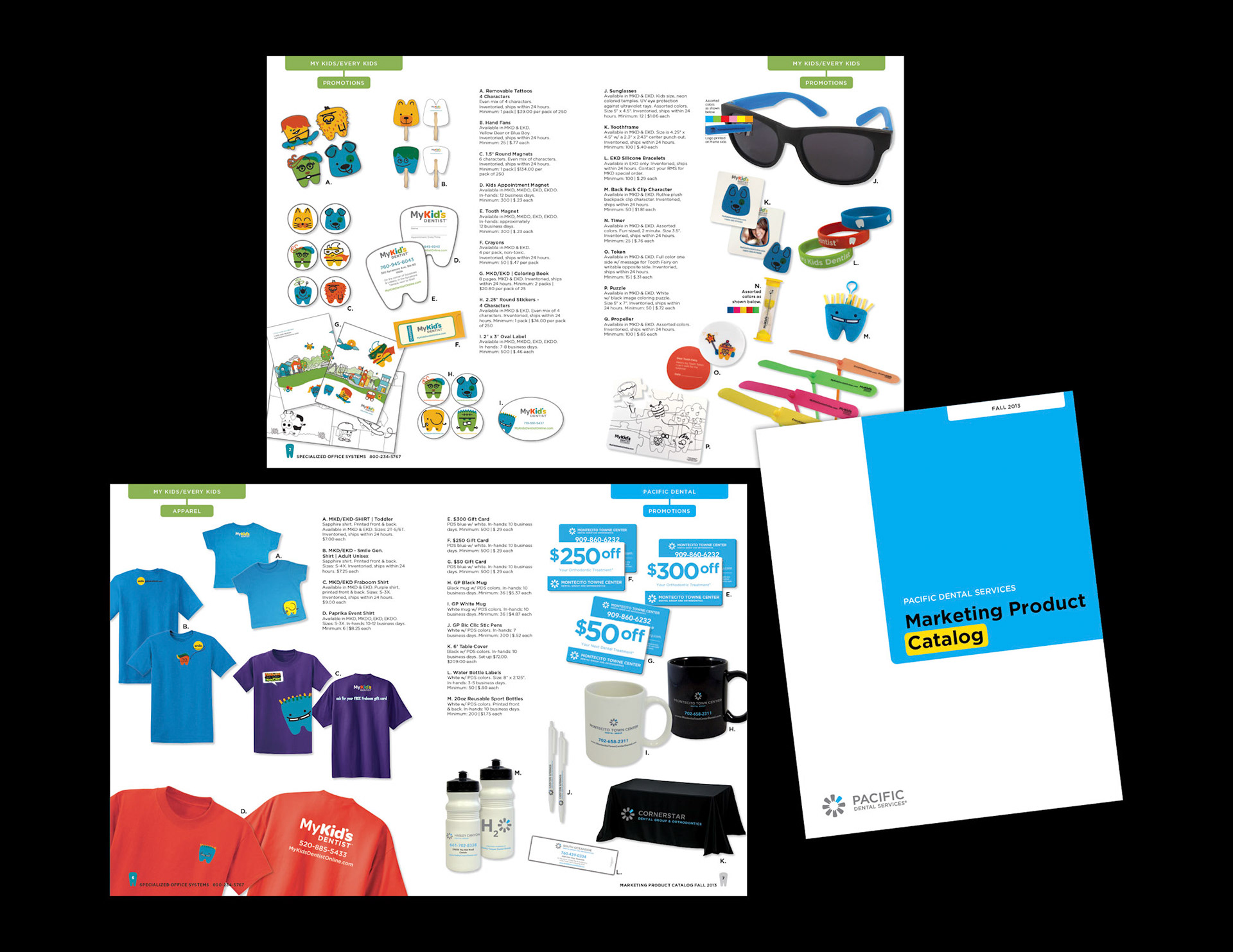 Pacific Dental Services Marketing Product Catalog