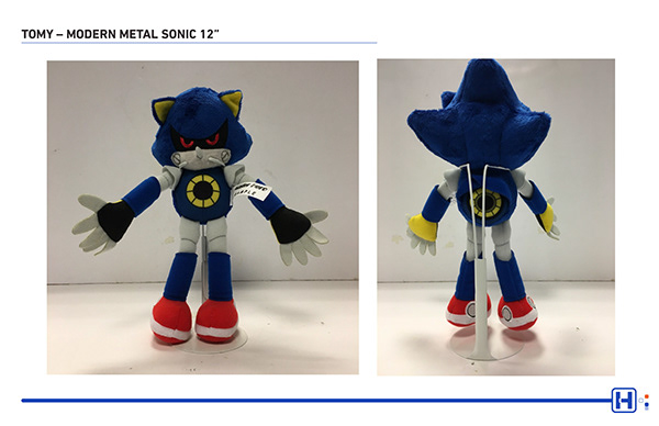 sonic the fighters plush set