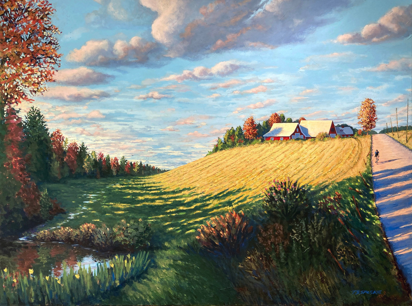 Riding Spiller - 48"x 36" - Commission - SOLD