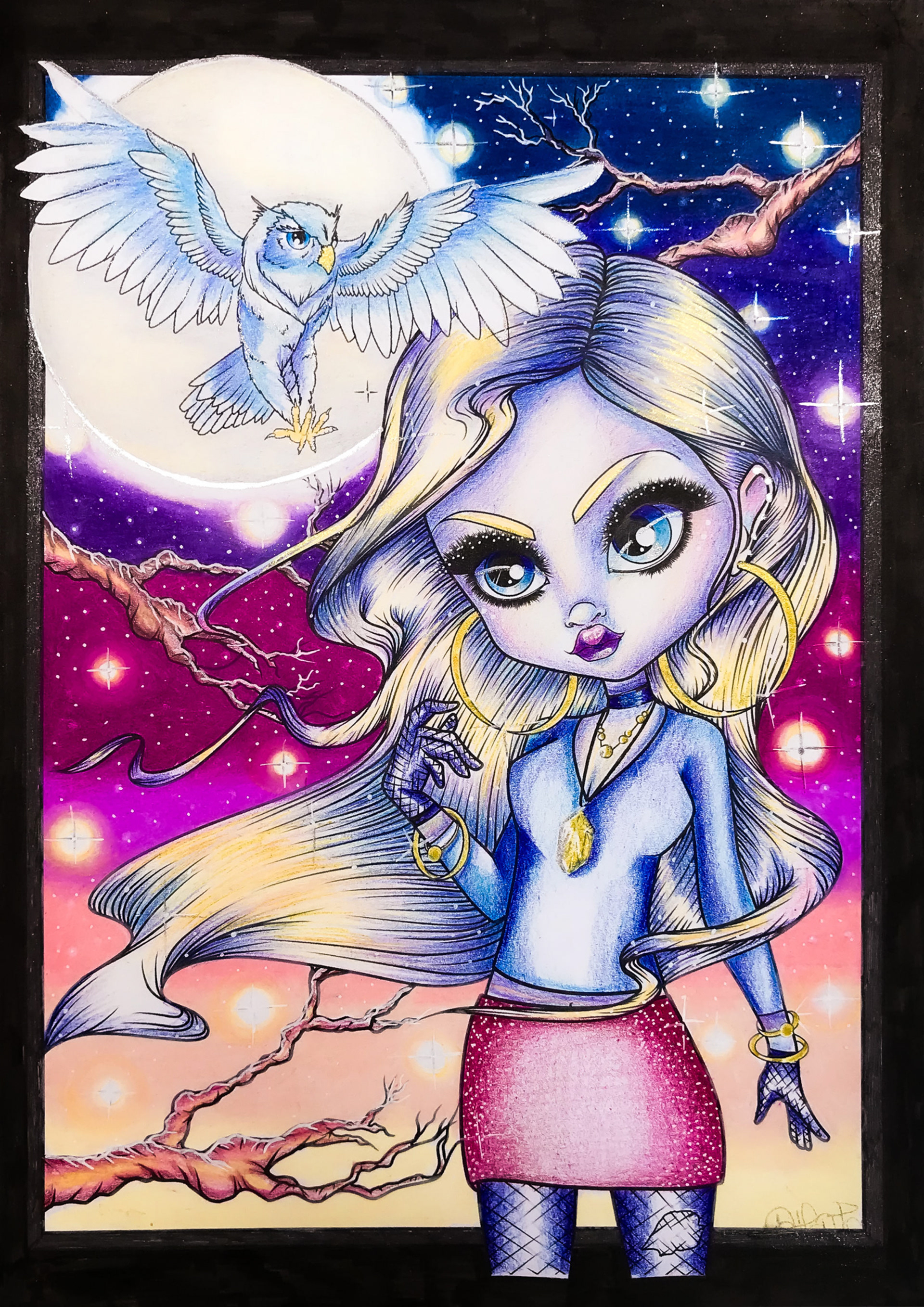 Wax Pencil illustration