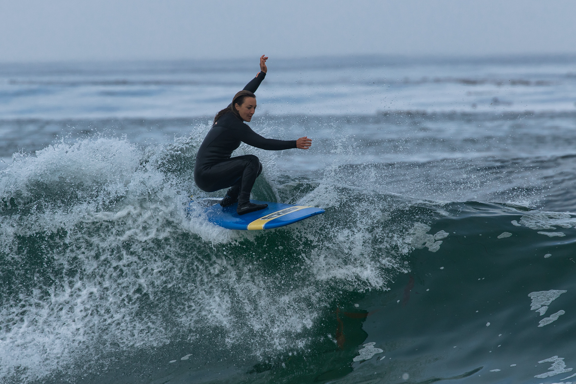 Joseph Kumzak - Surfing Asilomar